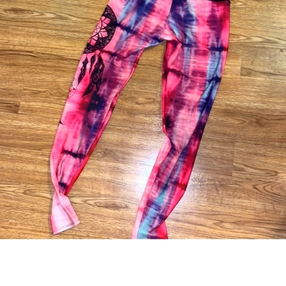 Onzie Tie Dye High Rise Dream Catcher leggings sz S/M - Picture 5 of 7